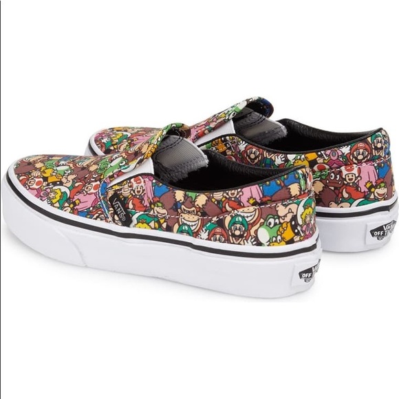 NWOB VANS Nintendo 'Super Mario Bros.' Slip-On 8